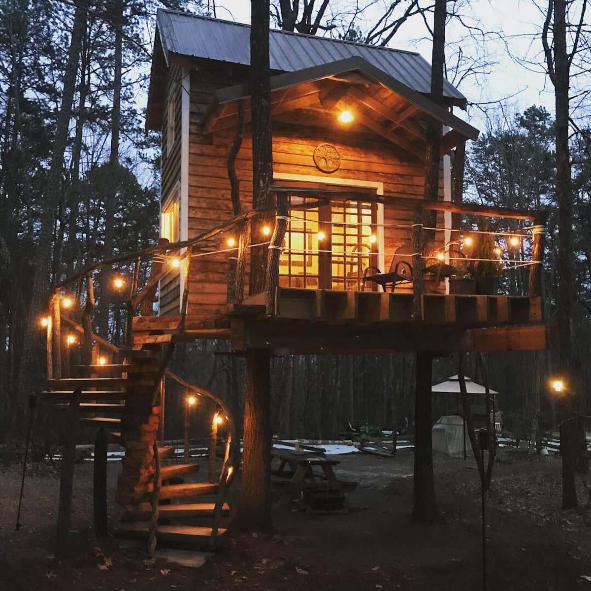 The Lost Treehouse of Lake Jocassee!!