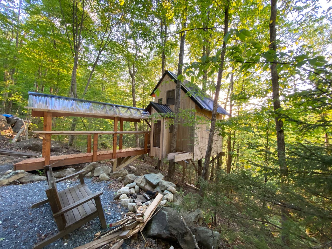 The Sugar Maple Treehouse @ Vermont ReTREEt