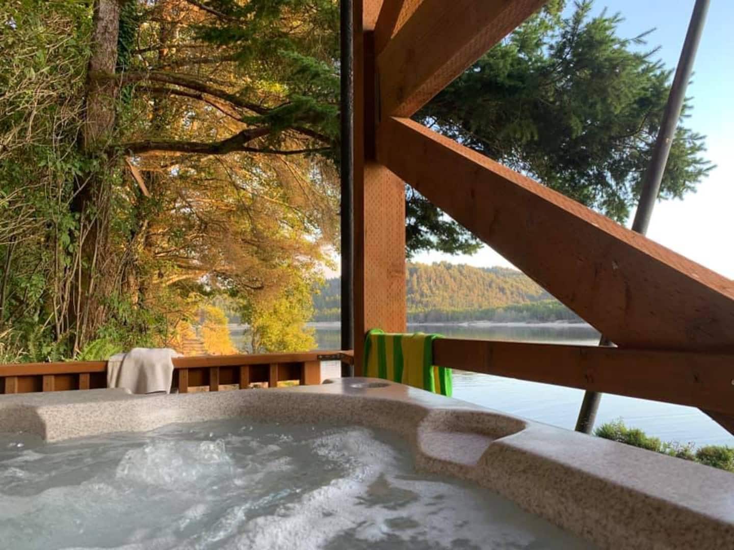 Treehouse Oregon Hot Tub