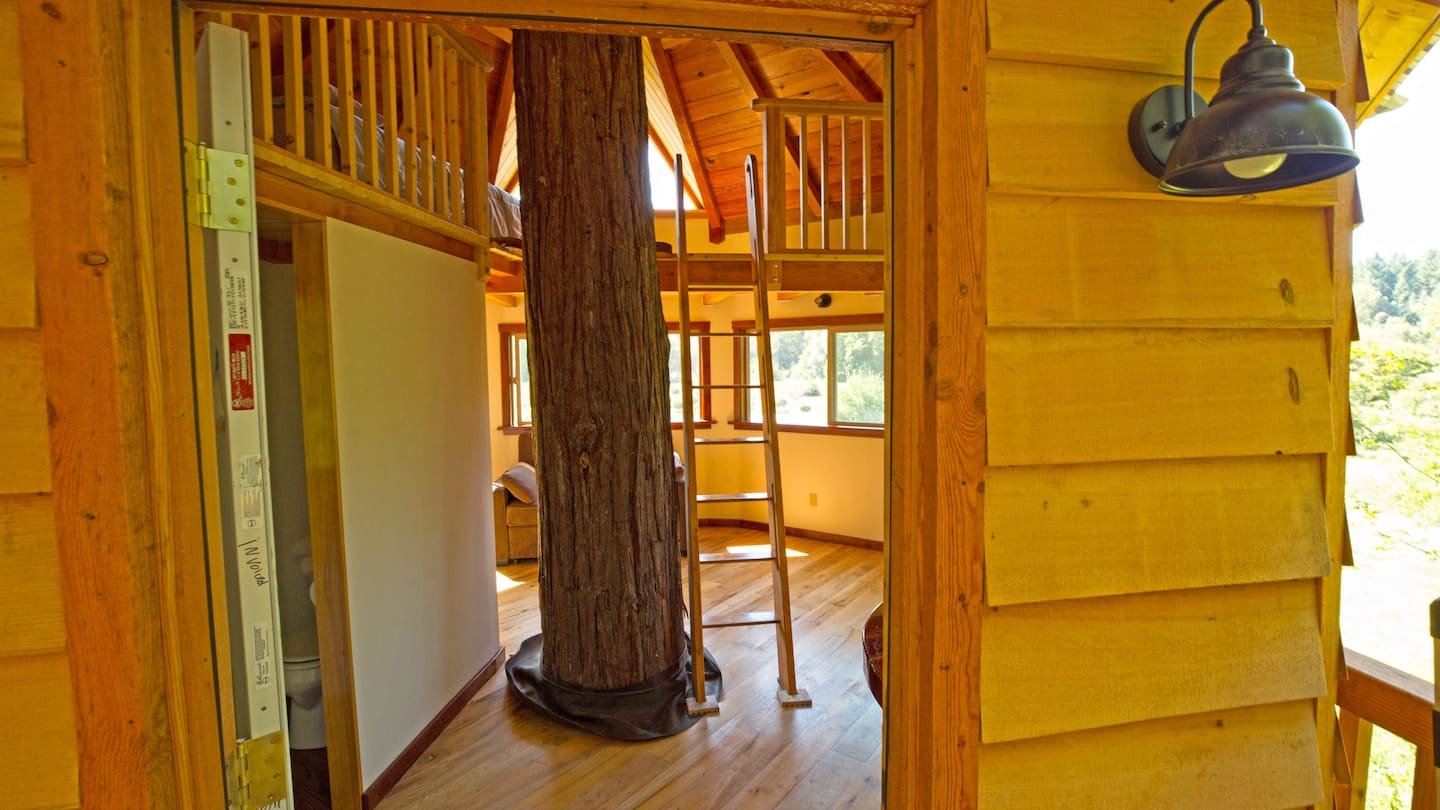 Unique Tree House Rental in Oregon