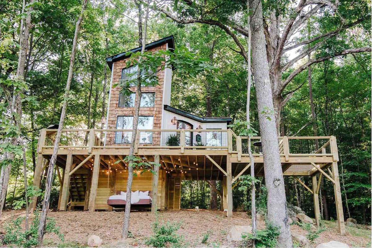 20 Best Treehouse Rentals In North Carolina | Treehouse Trippers