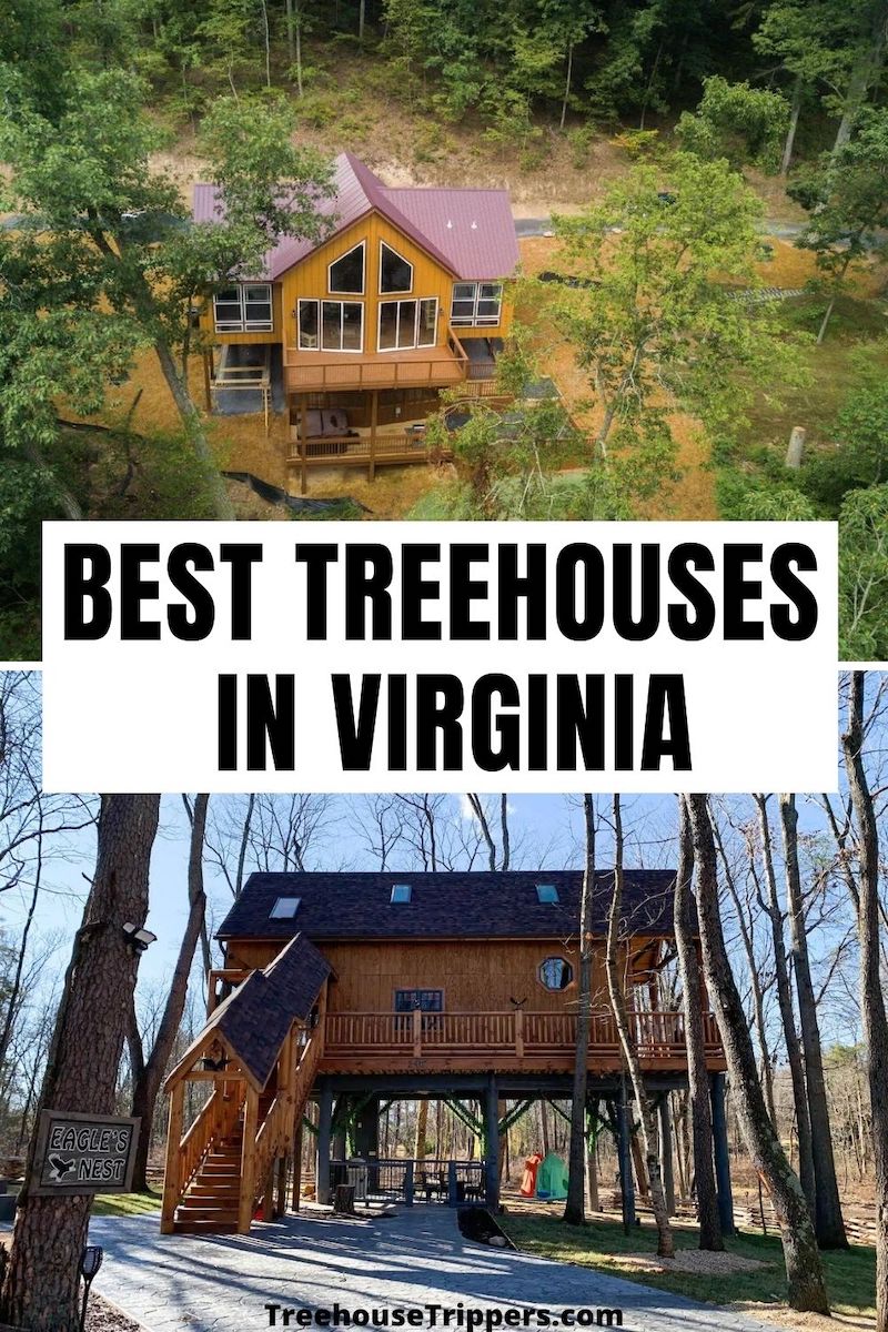 15 Magical Treehouse Rentals In Virginia | Treehouse Trippers