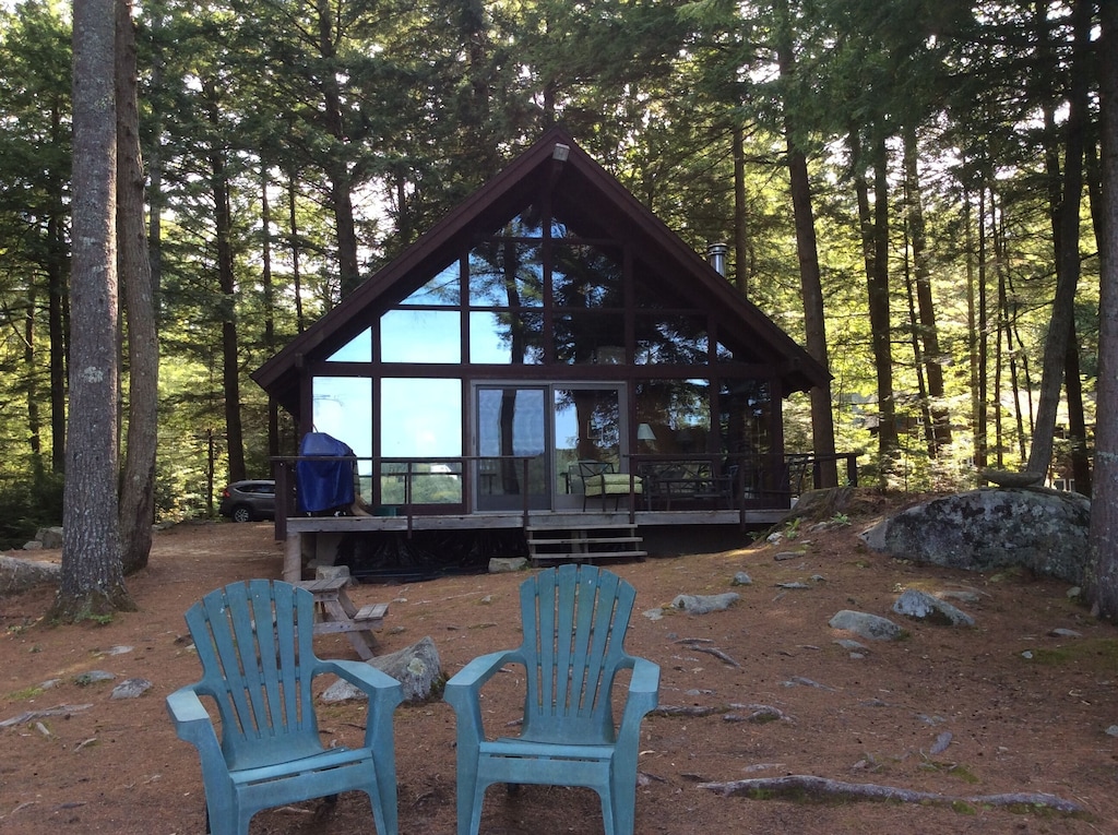 A Frame Cabin Treehouse New Hampshire