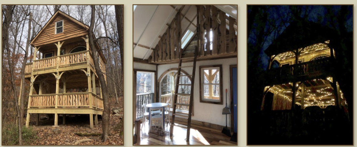 Firefly Treehouse Rental in Maryland