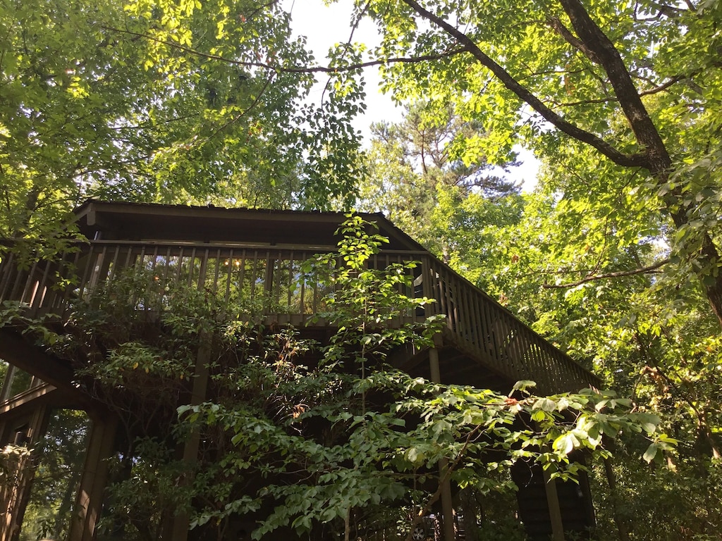 Modern Mountain Treehouse Rental in Georgia