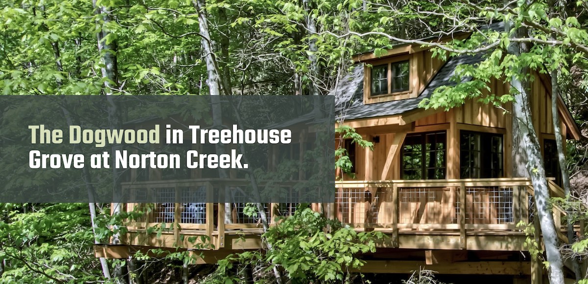 The Dogwood Treehouse Rental Gatlinburg