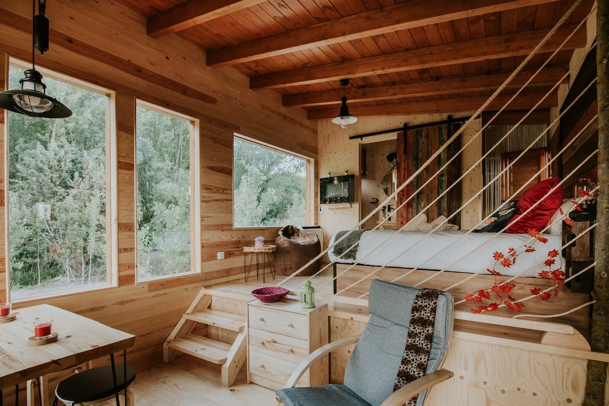 Treehouses in Spain La Rioja Modern