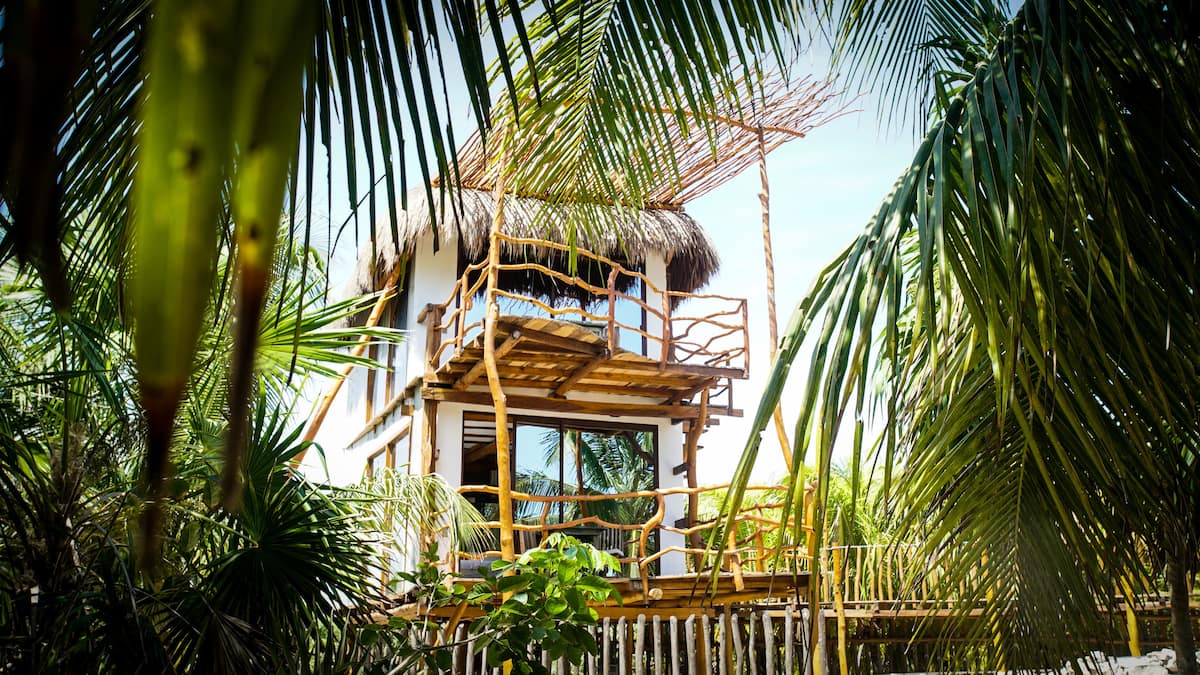 Baläo Beach Treehouse in Mexico