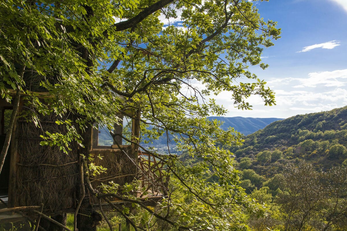 Treehouse cantilever in the Sky