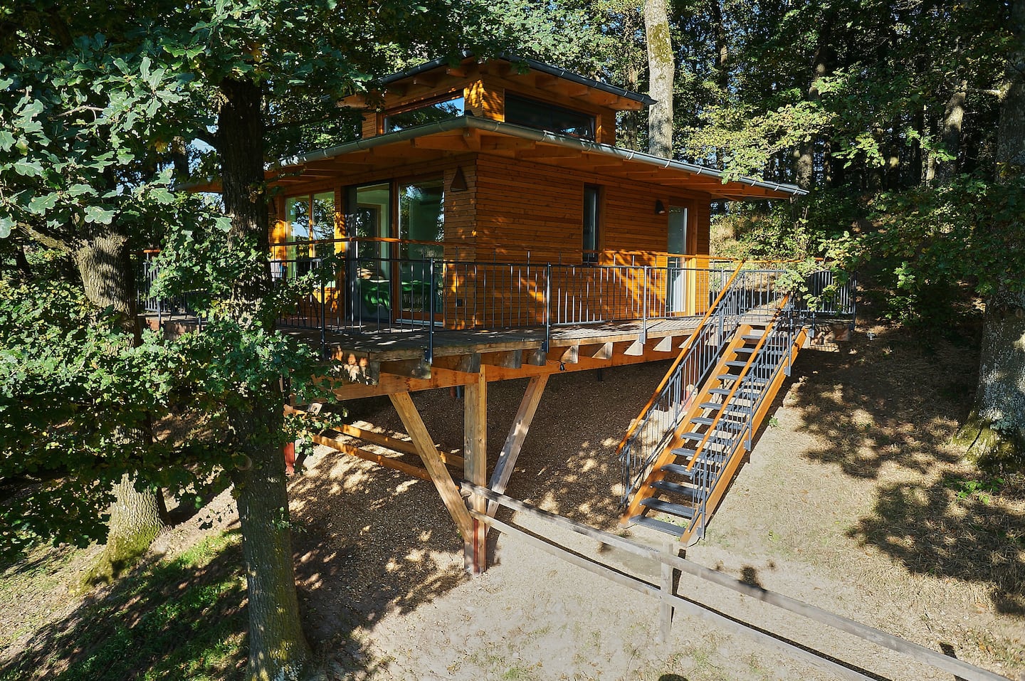 Cuckoo's Nest Treehouse Germany Airbnb