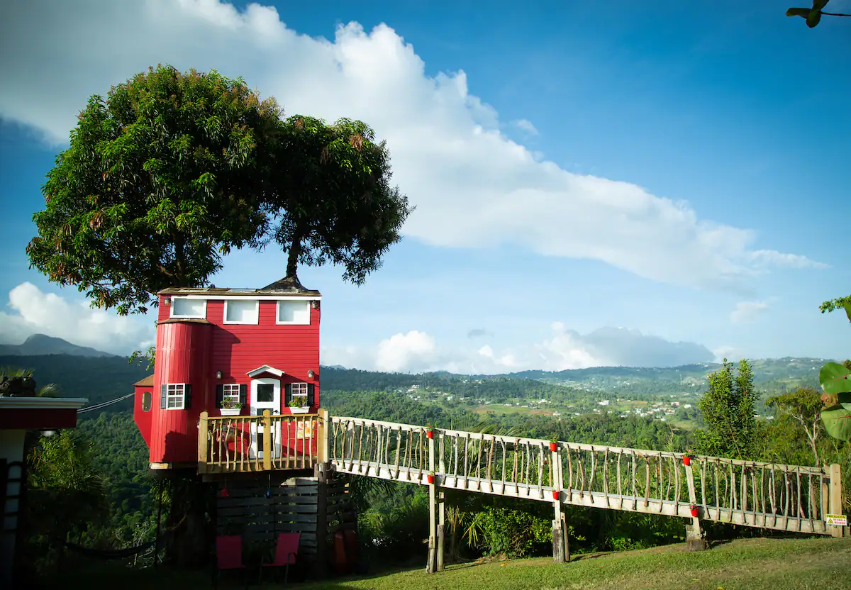 El Yunque View Treehouse Airbnb Puerto Rico