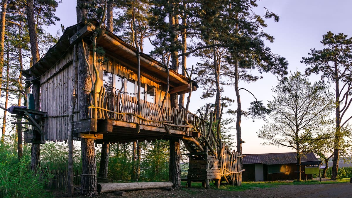 Lazy Lodge Treehouse in Germany