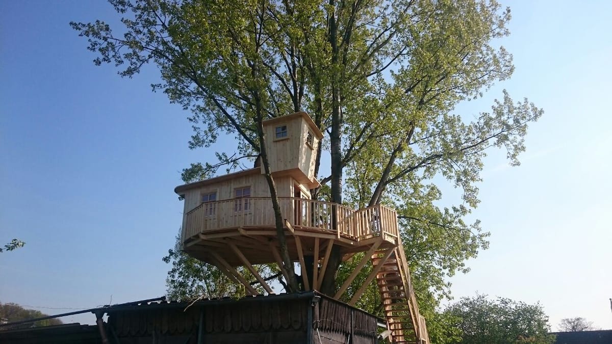 Rural Dreamlike Treehouse