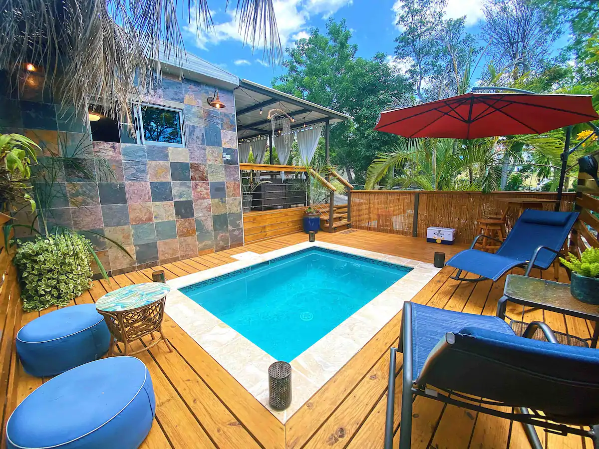 Tree of Life Treehouse Airbnb with Pool in Puerto Rico
