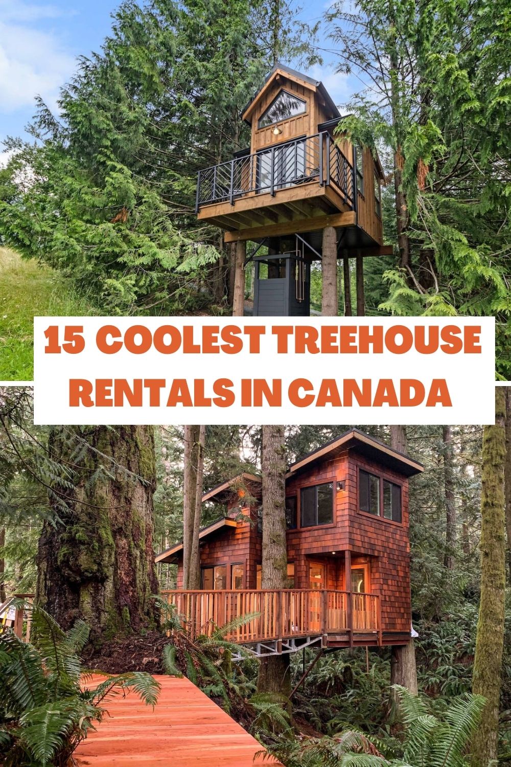 Treehouse Rentals in Canada